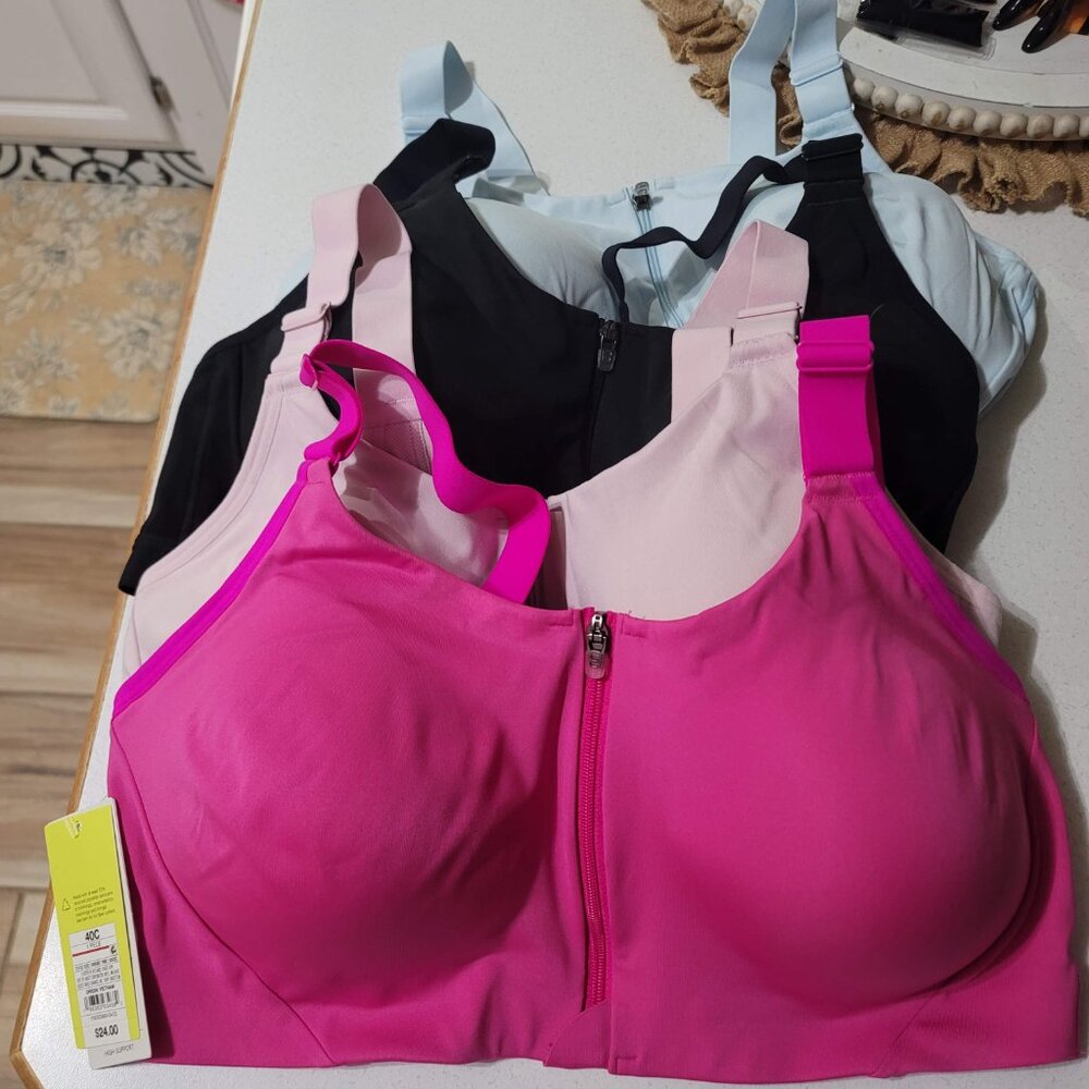 All In Motion - 40C / XL-XXL High Support Sports Bra NWT & NWOT Set of 4